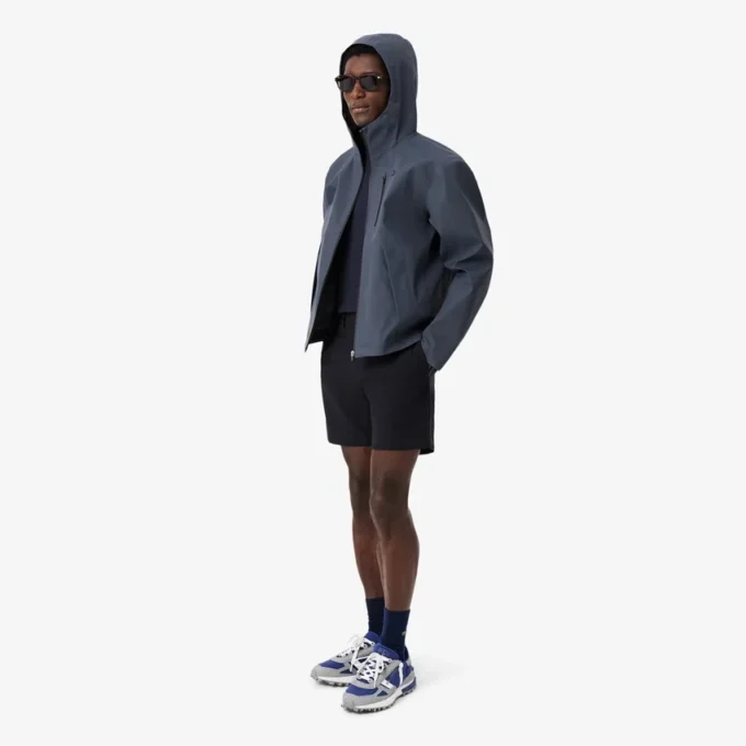 Slim fit commuter-short voor heren