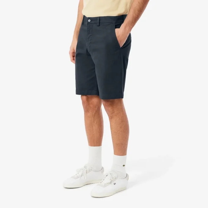 Slim fit commuter-short voor heren