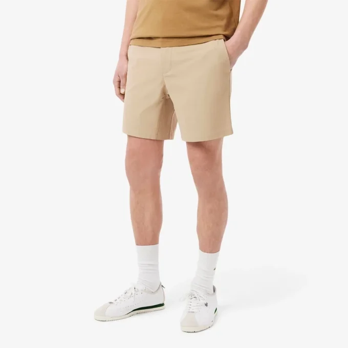 Slim fit commuter-short voor heren