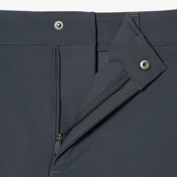 Slim fit commuter-short voor heren