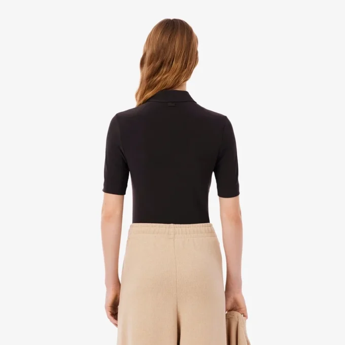 Slim fit geborduurde Polo