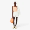Slim fit geribbelde katoenen tanktop