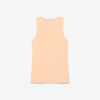 Slim fit geribbelde katoenen tanktop