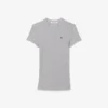 Slim fit geribd katoen T-shirt voor dames