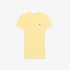 Slim fit geribd katoen T-shirt voor dames