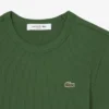 Slim fit geribd katoen T-shirt voor dames