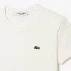 Slim fit geribd katoen T-shirt voor dames