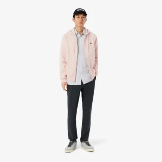Slim fit gestreept shirt van stretchpopeline