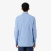 Slim fit gestreept shirt van stretchpopeline Slim fit gestreept shirt van stretchpopeline