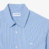 Slim fit gestreept shirt van stretchpopeline Slim fit gestreept shirt van stretchpopeline