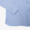 Slim fit gestreept shirt van stretchpopeline Slim fit gestreept shirt van stretchpopeline