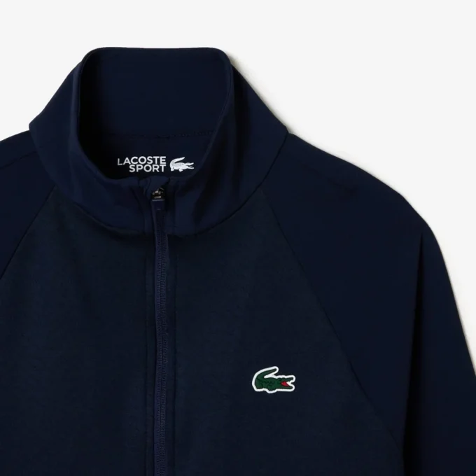 Slim fit golfjas met rits voor dames