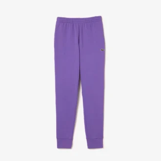 Slim fit joggingbroek van biologisch katoen voor heren