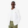 Slim fit katoenen piqué shirt voor heren