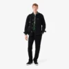 Slim fit katoenen piqué shirt voor heren