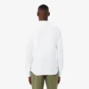 Slim fit katoenen piqué shirt voor heren