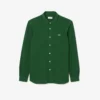 Slim fit katoenen piqué shirt voor heren