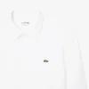 Slim fit katoenen piqué shirt voor heren