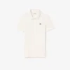Slim fit L.12.D geribd katoenen poloshirt voor dames