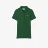 Slim fit L.12.D geribd katoenen poloshirt voor dames