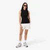 Slim fit L.12.D mouwloze stretchpolo voor dames