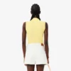 Slim fit L.12.D mouwloze stretchpolo voor dames