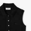 Slim fit L.12.D mouwloze stretchpolo voor dames