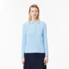 Slim fit L.12.D stretch mini piqué Polo voor dames