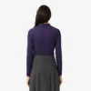 Slim fit L.12.D stretch mini piqué Polo voor dames