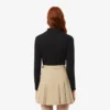 Slim fit L.12.D stretch mini piqué Polo voor dames