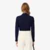 Slim fit L.12.D stretch mini piqué Polo voor dames