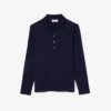 Slim fit L.12.D stretch mini piqué Polo voor dames