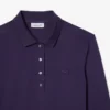 Slim fit L.12.D stretch mini piqué Polo voor dames