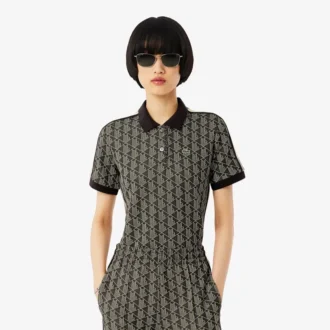 Slim fit Monogram-Polo voor dames