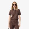 Slim fit Monogram-Polo voor dames