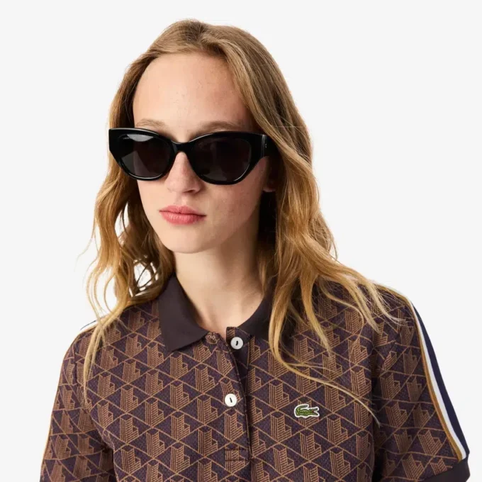 Slim fit Monogram-Polo voor dames