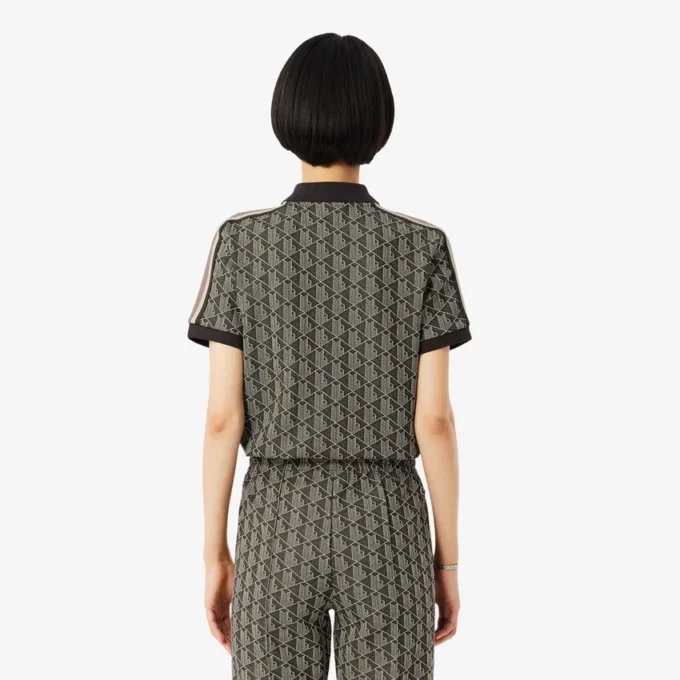 Slim fit Monogram-Polo voor dames