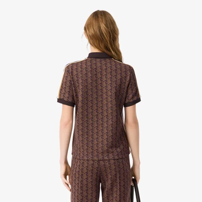 Slim fit Monogram-Polo voor dames