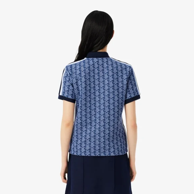 Slim fit Monogram-Polo voor dames