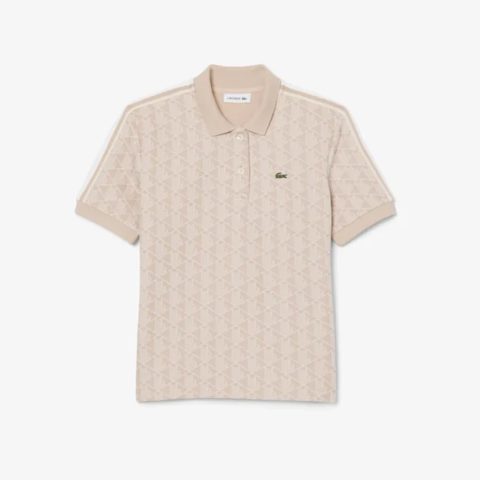 Slim fit Monogram-Polo voor dames