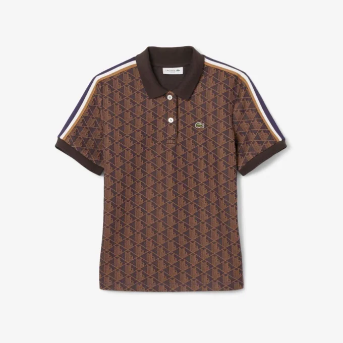 Slim fit Monogram-Polo voor dames