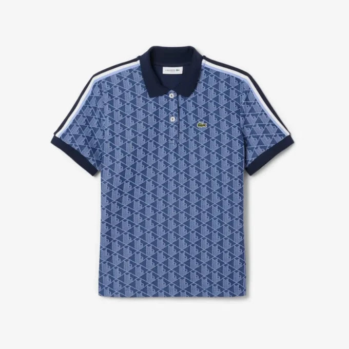 Slim fit Monogram-Polo voor dames
