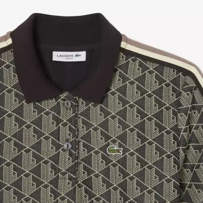 Slim fit Monogram-Polo voor dames