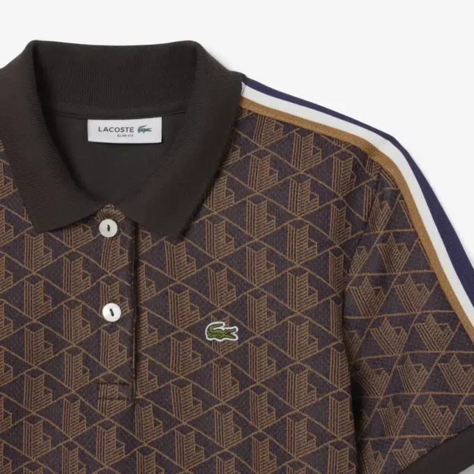 Slim fit Monogram-Polo voor dames