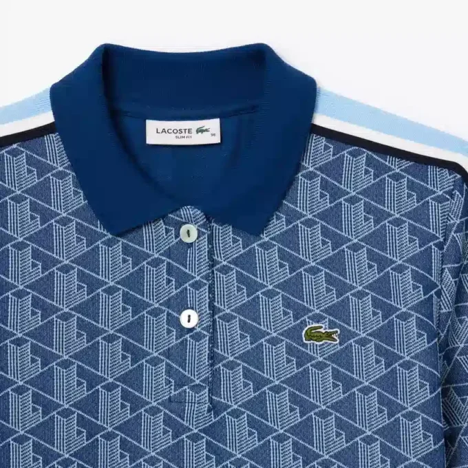 Slim fit Monogram-Polo voor dames