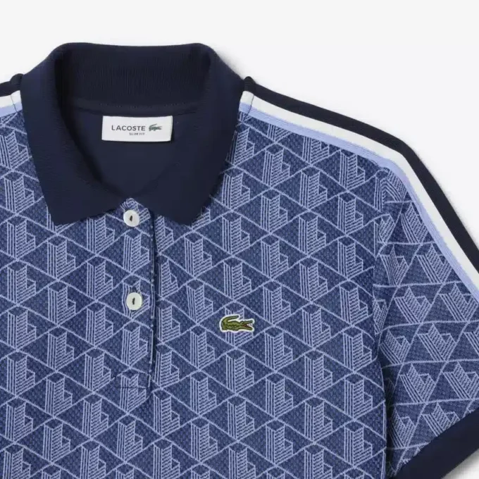 Slim fit Monogram-Polo voor dames