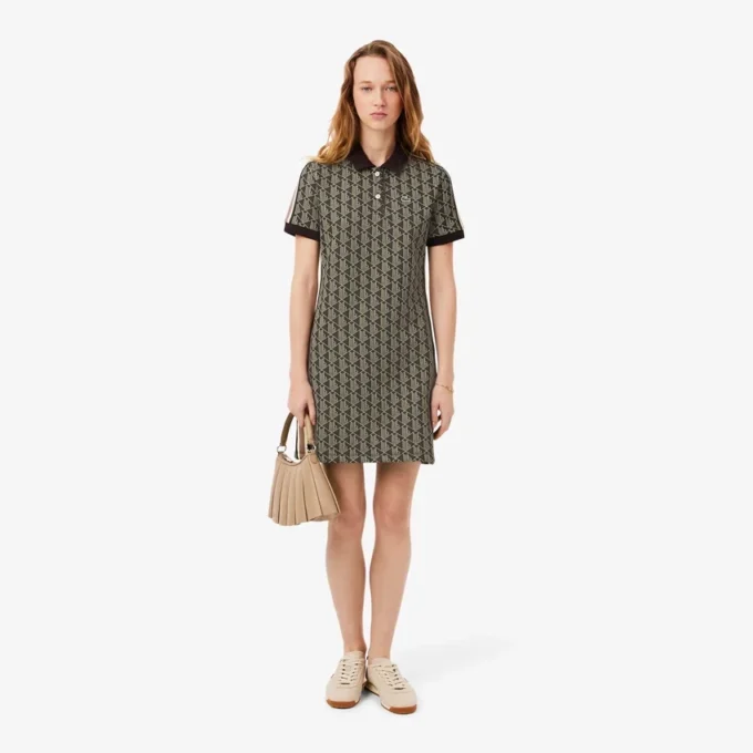 Slim Fit Monogram polojurk voor dames