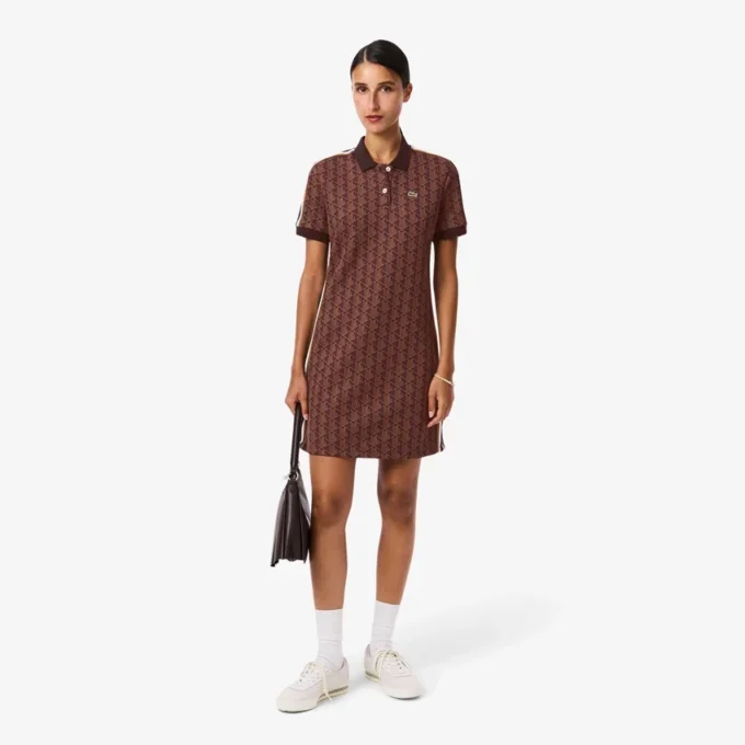 Slim Fit Monogram polojurk voor dames