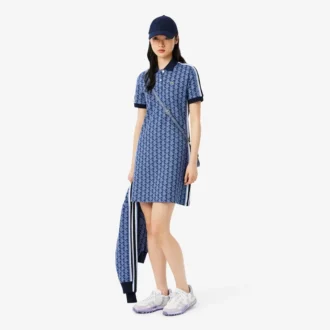 Slim Fit Monogram polojurk voor dames