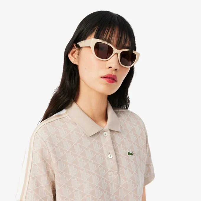 Slim Fit Monogram polojurk voor dames